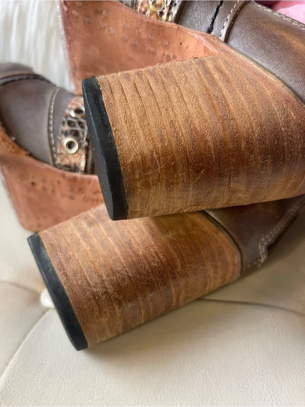 Freebird by Steven HTF Sonoma Ankle Boot in Stone Multi Colorway MSRP$275